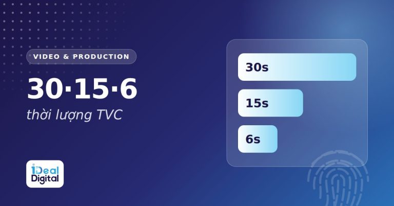 TVC 30s, 15s hay 6s: chọn thời lượng theo mục tiêu và kênh phát