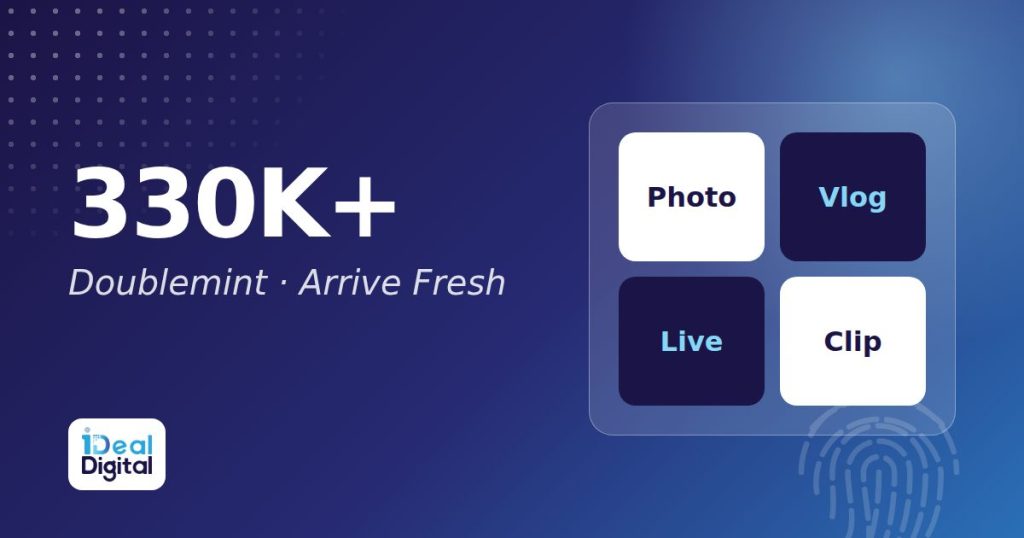 Doublemint “Arrive Fresh”: luôn tươi mát trong những tình huống đời thường