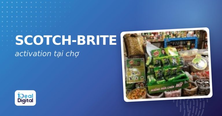 3M Scotch-Brite: activation tại chợ truyền thống, đạt 100% doanh số