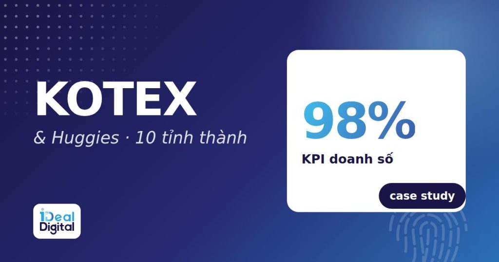 Kotex & Huggies (Kimberly-Clark): activation siêu thị tại 10 tỉnh thành