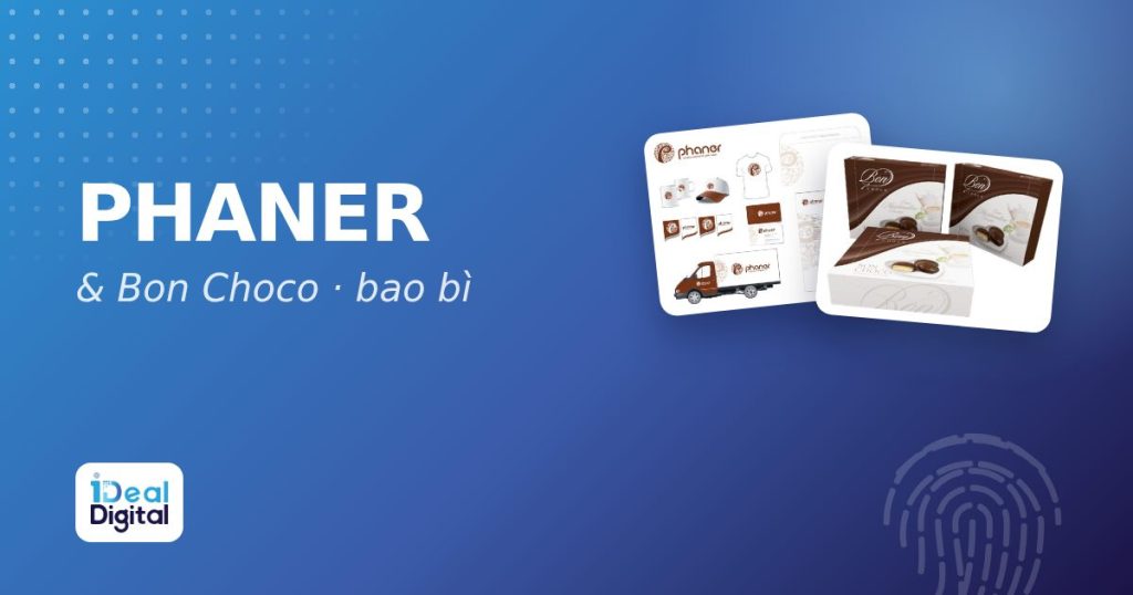 Phaner và Bon Choco: bộ nhận diện thương hiệu và thiết kế bao bì